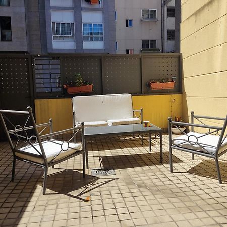 Appartement Pleno Centro, Terraza, Principe, 5 Min Casco Vello Y Estacion Ave à Vigo Extérieur photo